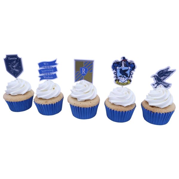 Cupcake Topper - Ravenclaw Haus